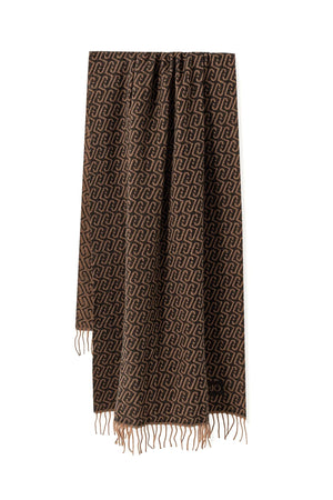 SCIARPA DONNA LIU-JO 2F6028_T2742 22222 NERO-MARRONE