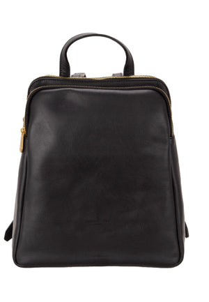 ZAINO DONNA PELLE PELLETTERIA VENETA N25616 NERO