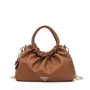 BORSA A MANO E TRACOLLA PICCOLA DONNA YNOT AST-003F7 TAN