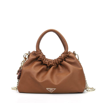 BORSA A MANO E TRACOLLA PICCOLA DONNA YNOT AST-003F7 TAN