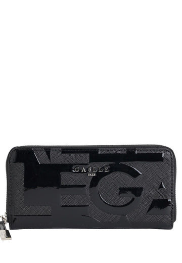 PORTAFOGLIO ZIP AROUND DONNA GAELLE GAACW02503 NERO