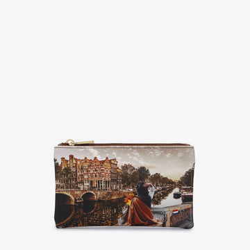 NECESSAIRE BUSTINA RETTANGOLARE MEDIA YNOT YES-341F5 AUTUMN IN HOLLAD