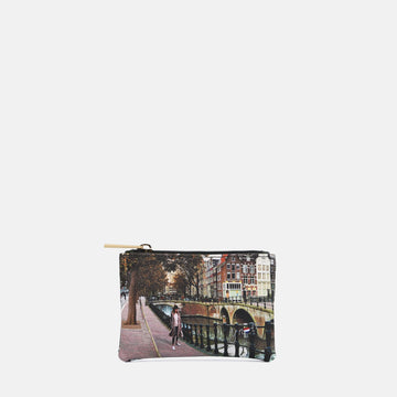 NECESSAIRE BUSTINA MINI YNOT YES-340F6 AMSTERDAM BRIDGE