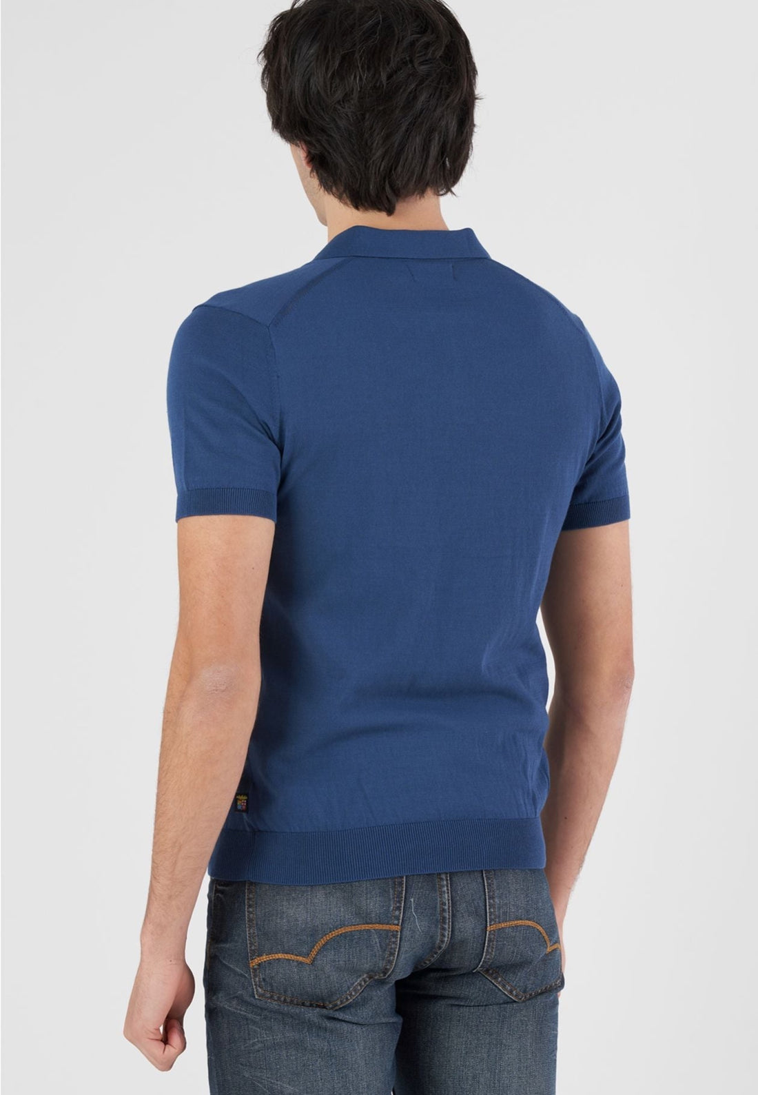 MAGLIA MEZZA MANICA POLO UOMO MARINA MILITARE MYK0148 BLU