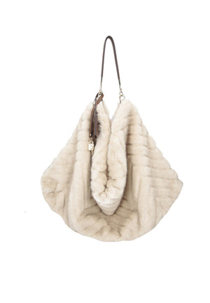 BORSA A SPALLA HOBO LIU-JO FOULARD BAG AF6194_E1161 X0459 CREAM