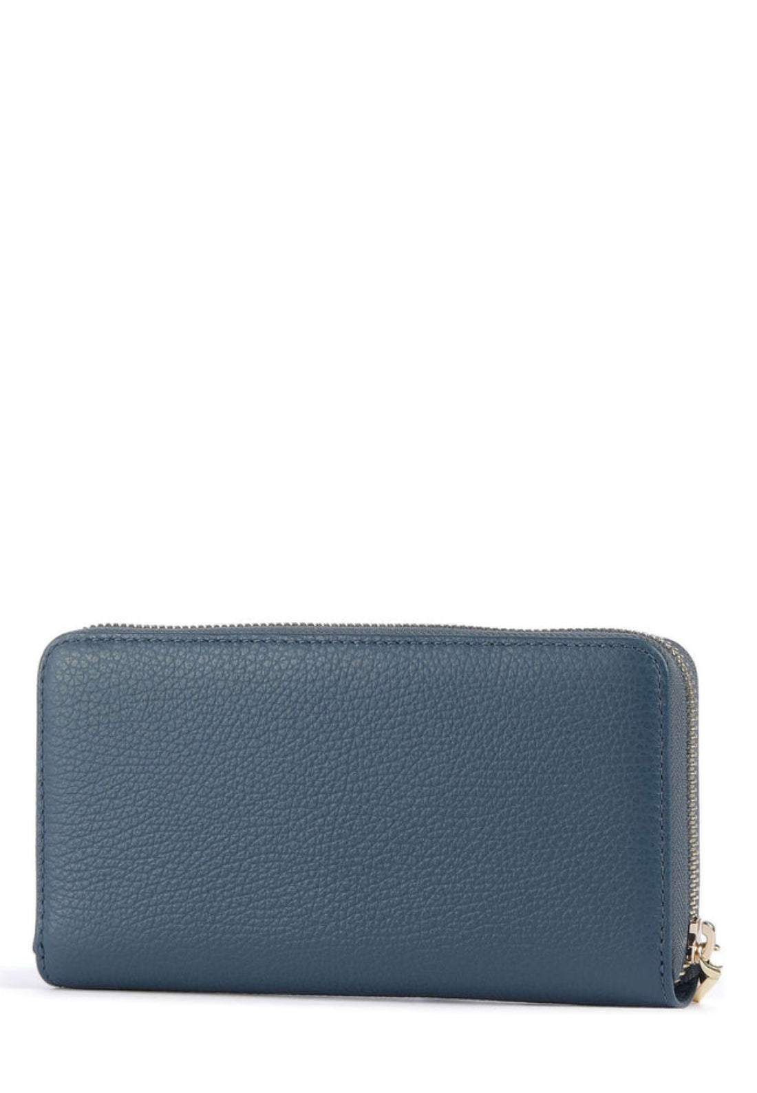 PORTAFOGLIO LUNGO ZIP AROUND DONNA COCCINELLE METALLIC SOFT E2MW5110401 B27 DEEP BLUE