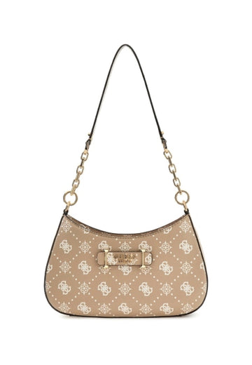 BORSA A SPALLA GUESS CARRIE LOGO GP989818 BISCOTTI LOGO