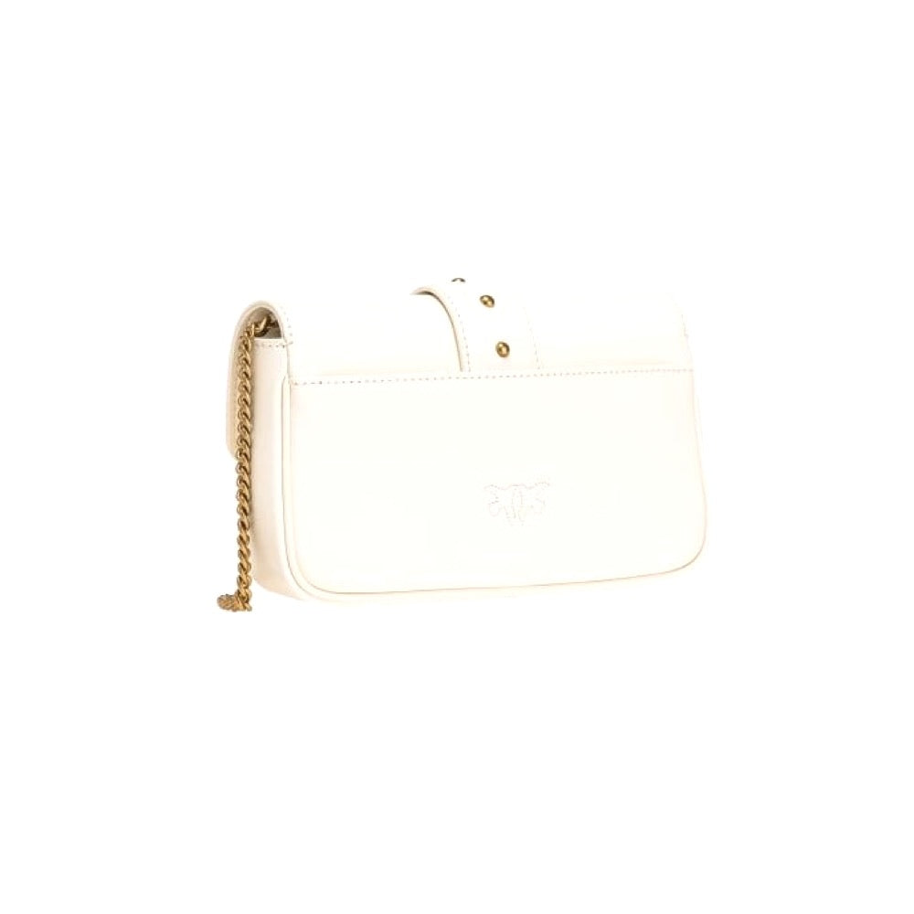 PINKO LOVE ONE POCKET BAG 100061 A0F1 WHITE