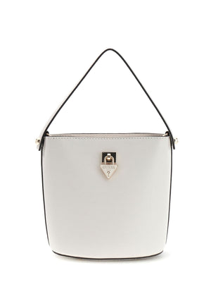 BORSA SECCHIELLO DONNA GUESS PATSIE ZG991903 OFF WHITE