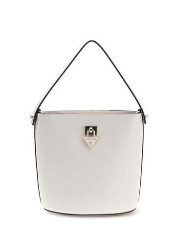 BORSA SECCHIELLO DONNA GUESS PATSIE ZG991903 OFF WHITE