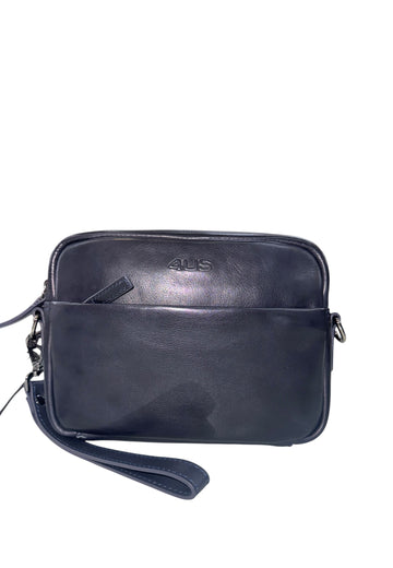 POCHETTE-BORSELLO TRASVERSALE UOMO PELLE PACIOTTI 4US 10420 BLU