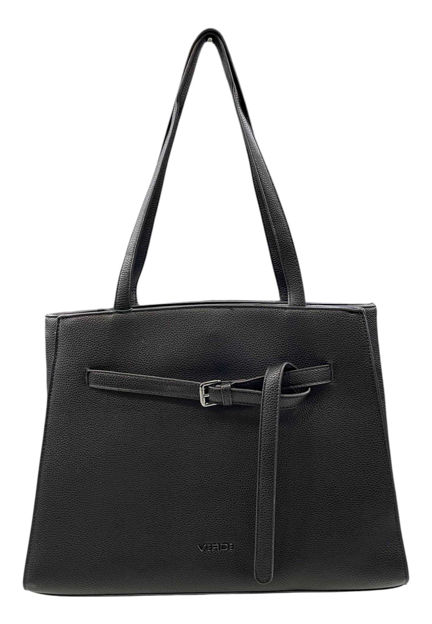 BORSA A SPALLA DONNA VERDE 16-0008084 NERO