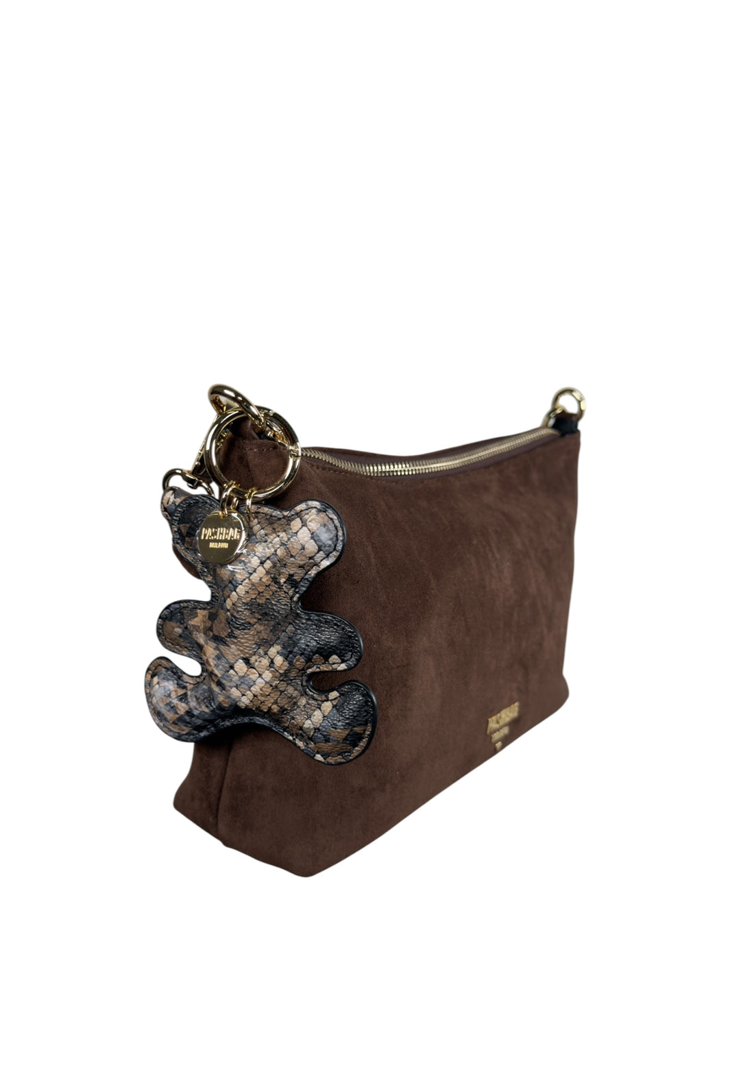 BORSA A SPALLA E TRACOLLA  PASHBAG YLENIA 20251 CIOCCOLATO