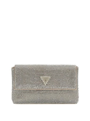 BORSA DONNA GUESS ZALINA MNI STRASS RY935070 SILVER