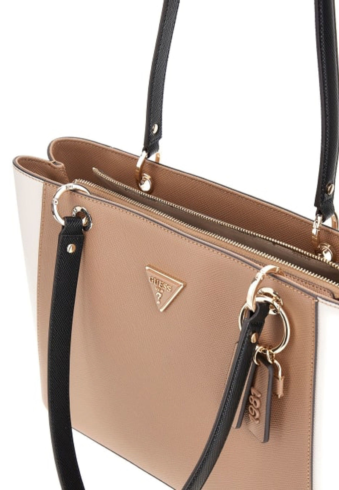 BORSA A SPALLA GUESS NOELLE II ZG967225 TAN MULTI