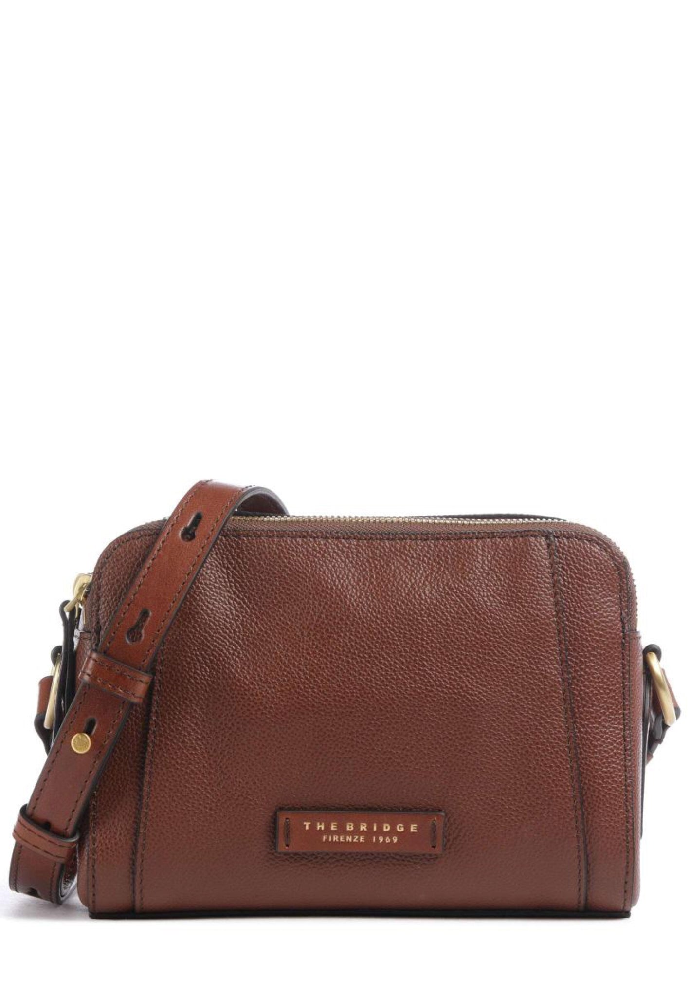 BORSA CAMERA CASE THE BRIDGE INES 045505EN 14 MARRONE