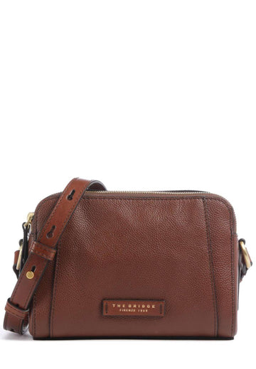 BORSA CAMERA CASE THE BRIDGE INES 045505EN 14 MARRONE