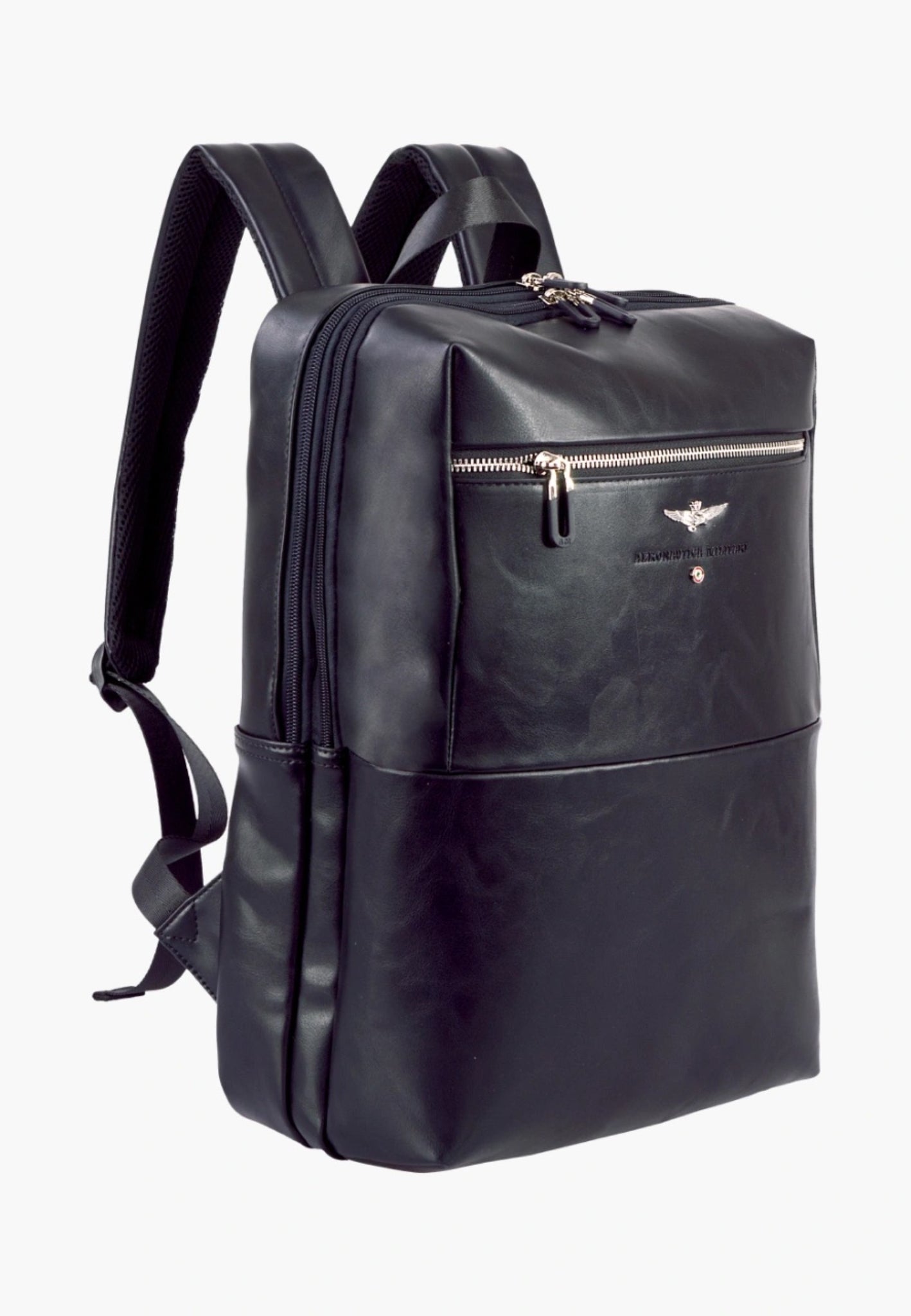 ZAINO UOMO AERONAUTICA MILITARE ECOPELLE AM-564 NERO