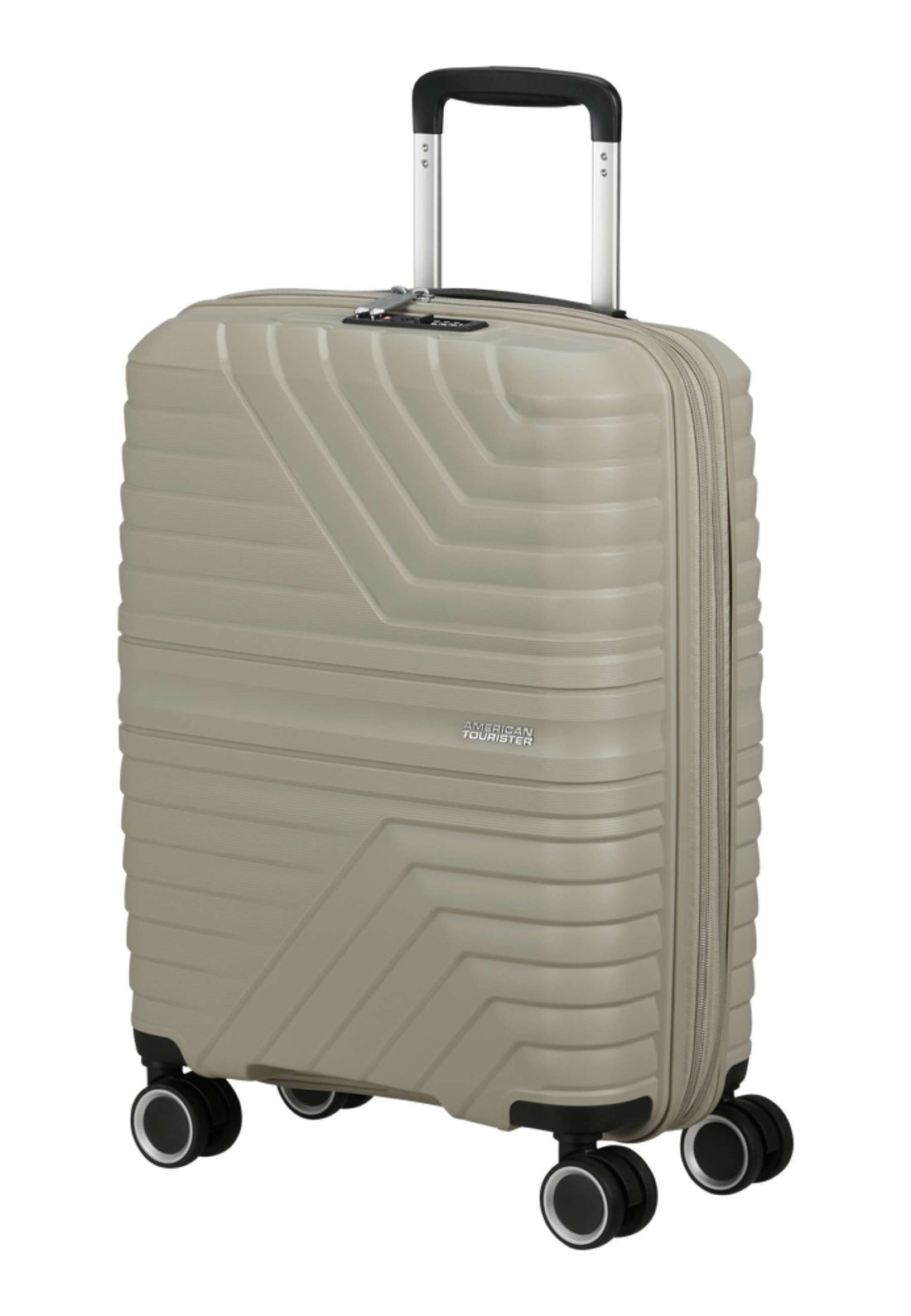 VALIGIA BAGAGLIO A MANO AMERICAN TOURISTER FLYTWIST 155265 SANDSTONE 55 CM