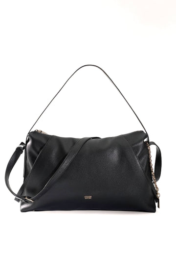 BORSA A SPALLA DONNA GUESS DEVON BG974518 BLACK