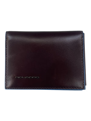 PORTAFOGLIO UOMO PIQUADRO CON FERRO CENTRALE PU3890B2R MOGANO