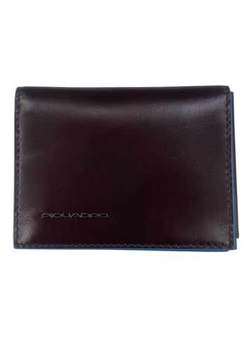 PORTAFOGLIO UOMO PIQUADRO CON FERRO CENTRALE PU3890B2R MOGANO