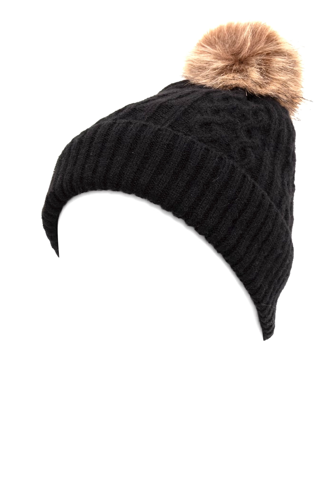 CAPPELLO CON PONPON DONNA LIU-JO 2F6008_MA33S 22222 NERO