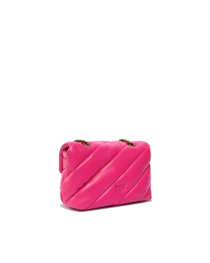 PINKO LOVE MINI PUFF BAG 100039 A0F2 N17Q PINK PINKO