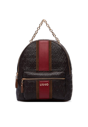 ZAINO DONNA LIU-JO EMATITE AF6111_E1141 91419 DEEP BROWN