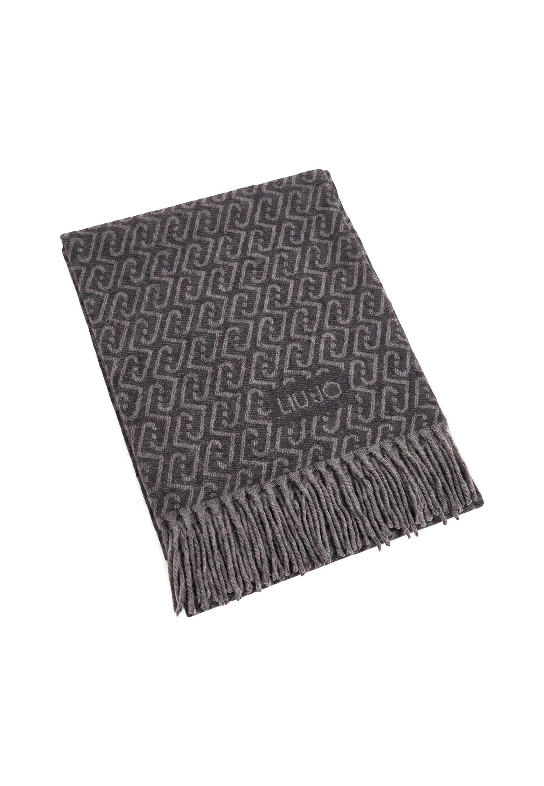 SCIARPA DONNA LIU-JO 2F6028_T2742 03215 NERO-ANTRACITE