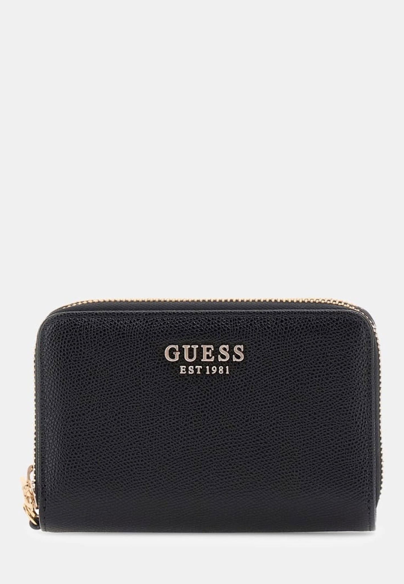 PORTAFOGLIO GUESS DOPPIA ZIP AMORETTE BG7898164 BLACK
