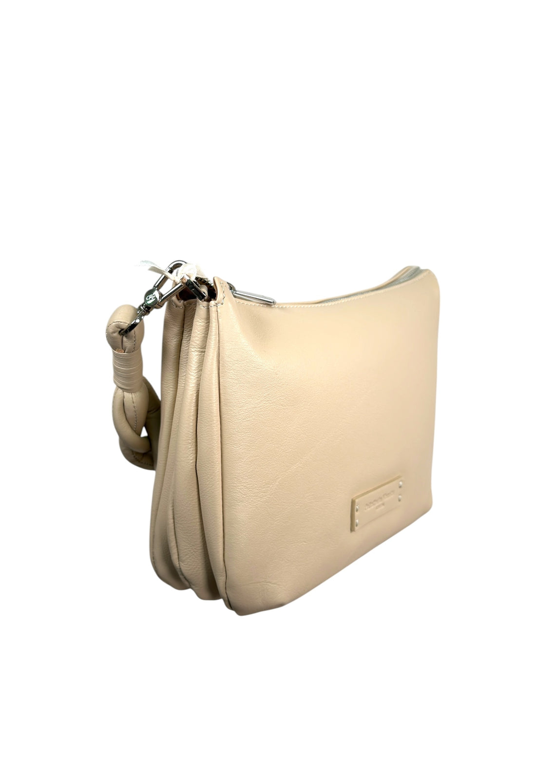 BORSA A SPALLA E TRACOLLA PICCOLA PELLETTERIA VENETA N26621 BEIGE
