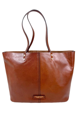 BORSA A SPALLA THE BRIDGE 04200601 14 MARRONE