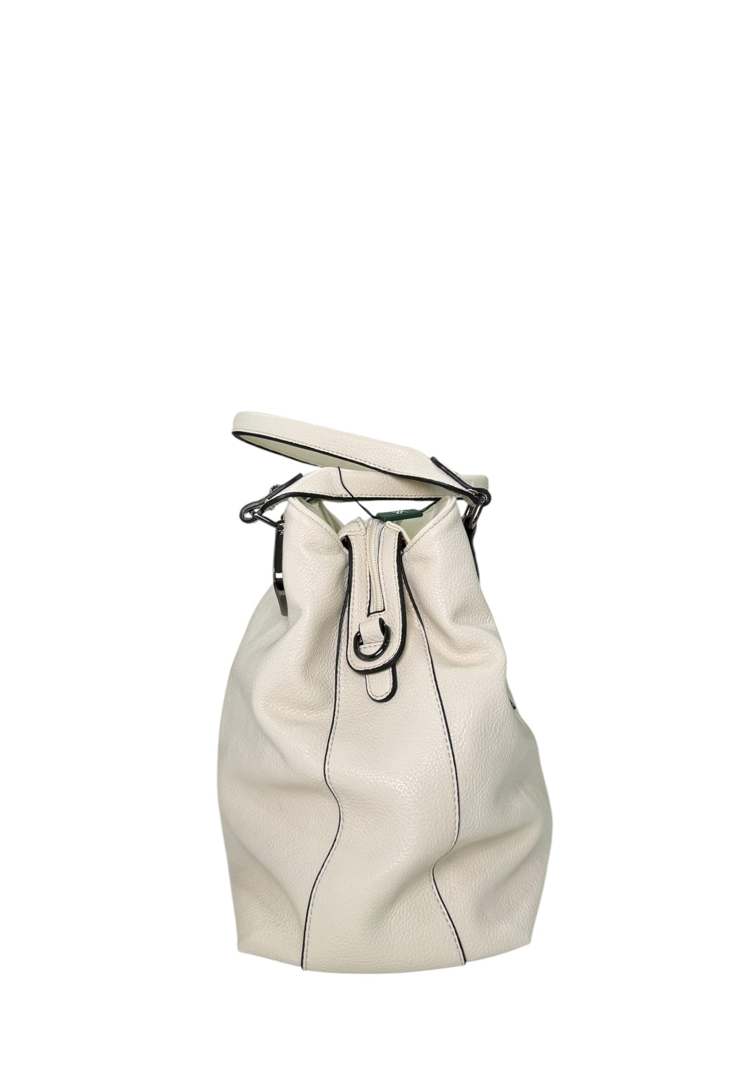 BORSA A SPALLA DONNA VERDE 16-0008516 IVORY
