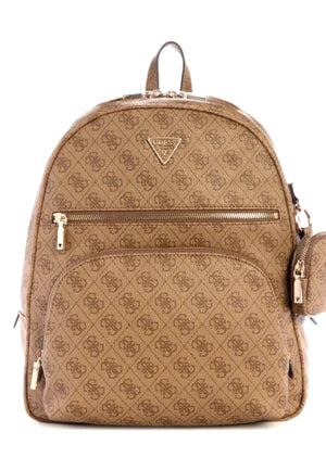 ZAINO DONNA GRANDE GUESS POWER PLAY II SL712435 LATTE LOGO