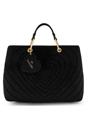 BORSA A MANO E TRACOLLA  BRACCIALINI BETH MATELASSE' B19250 NERO