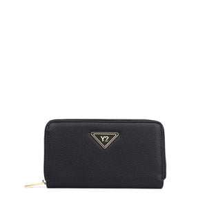 PORTAFOGLIO DONNA YNOT LUNGO AST-361F7 NERO