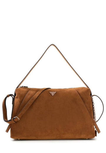 BORSA A SPALLA DONNA GUESS DEVON SG974518 COGNAC