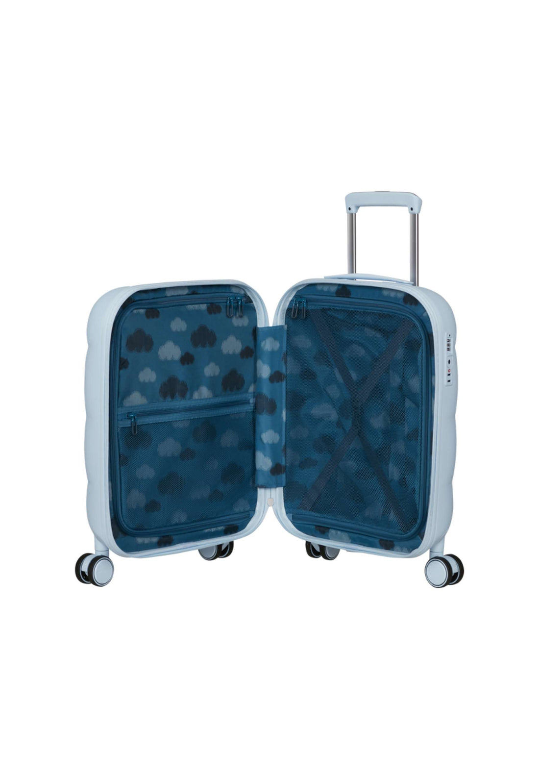 VALIGIA BAGAGLIO A MANO AMERICAN TOURISTER DREAMI 159742 BLUE DREAM 55 CM