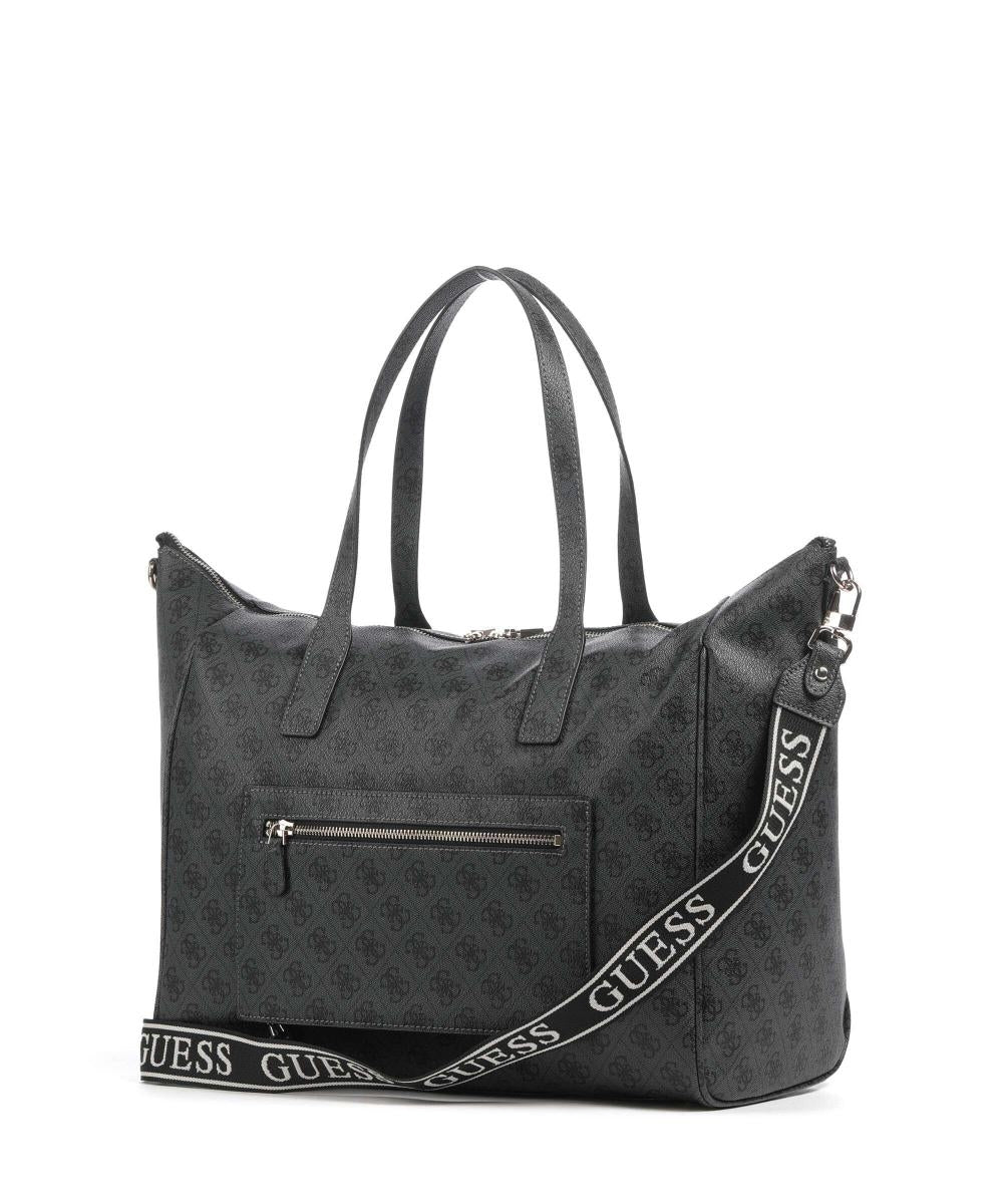 BORSA DA VIAGGIO GUESS LATONA TRAVEL LB9211017 COAL LOGO