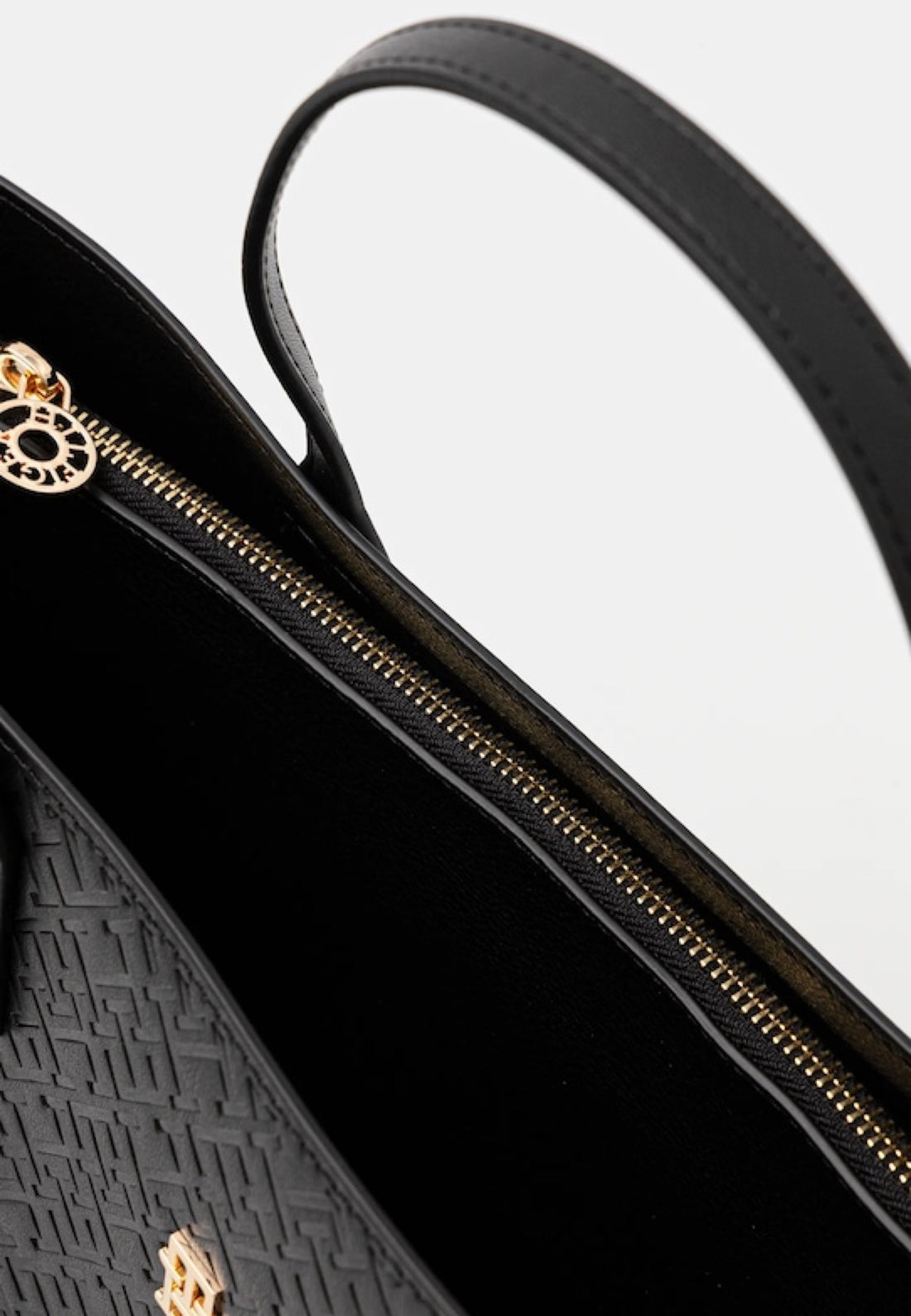 BORSA  A MANO E TRACOLLA  DONNA TOMMY HILFIGER AW0AW17684 BDS NERO