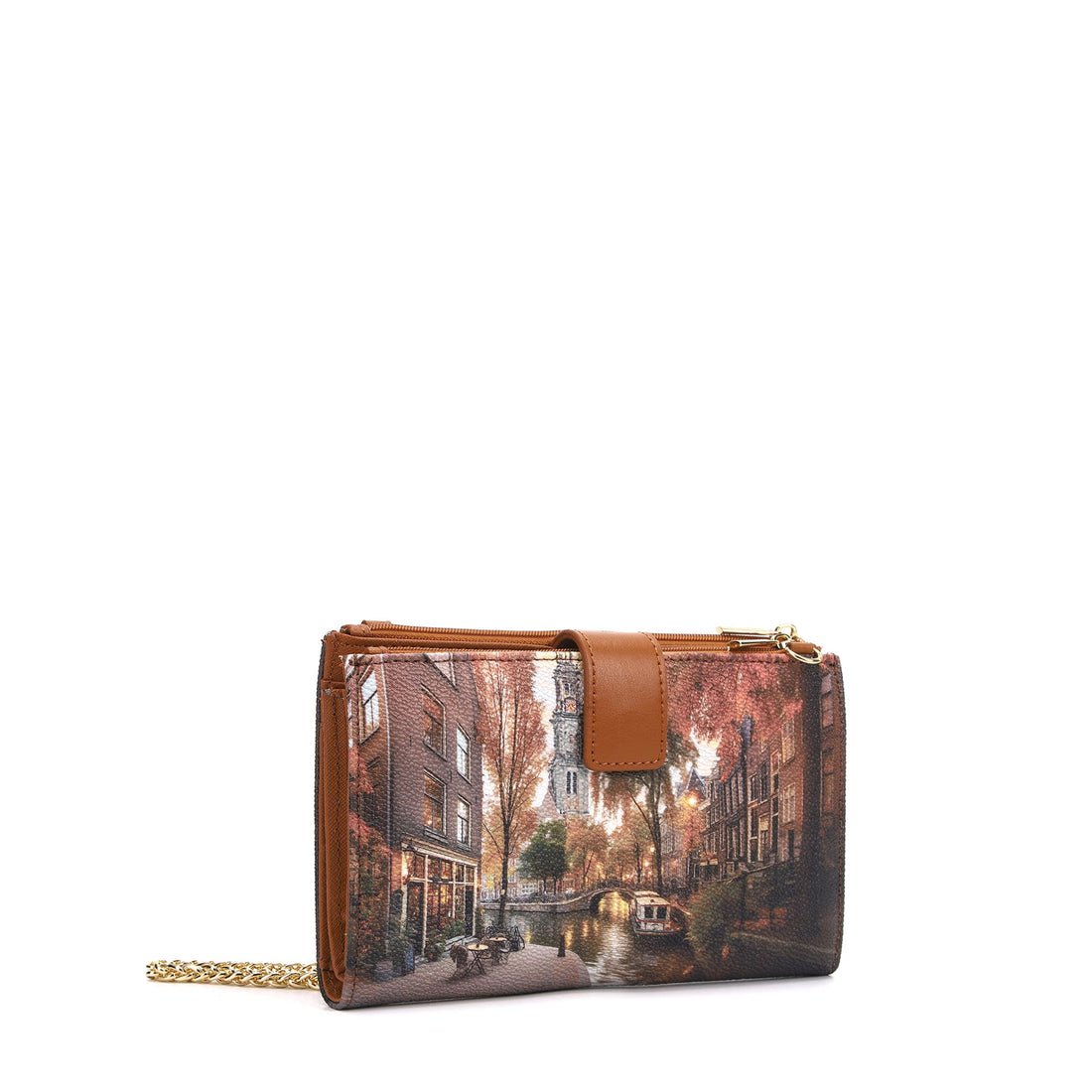 BORSA TRACOLLINA-PORTAFOGLIO YES-456F7 AMSTERDAM LIGHTS