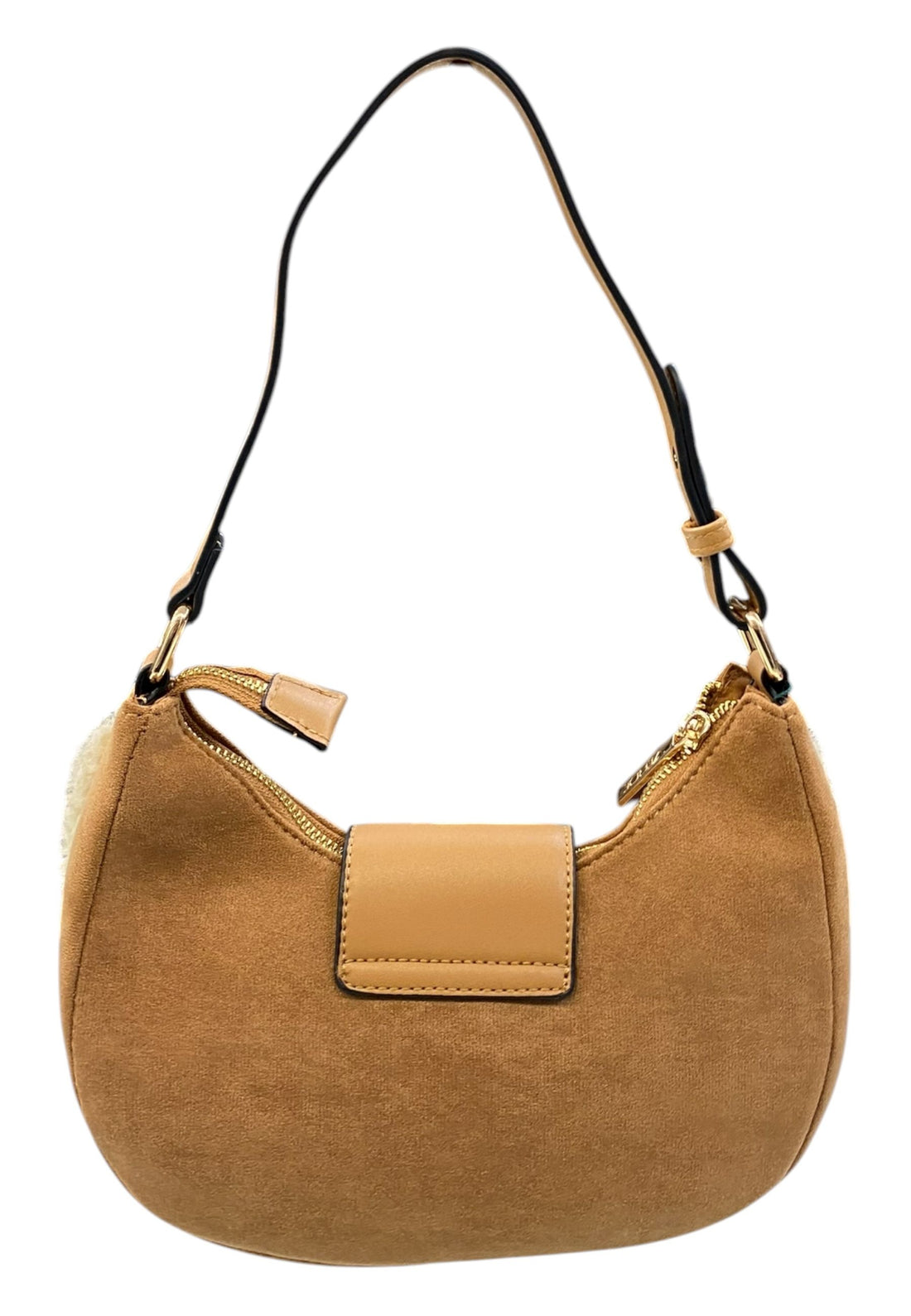 BORSA A SPALLA DONNA VERDE 16-0008235 CUOIO