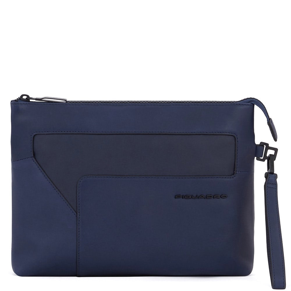 POCHETTE CLUTCH PIQUADRO UOMO GRANDE AC6169W119R BLU