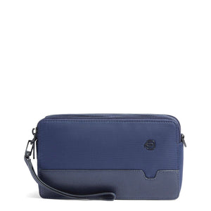 POCHETTE DA POLSO -BORSELLO TRASVERSALE UOMO PIQUADRO AC4221W138 BLU