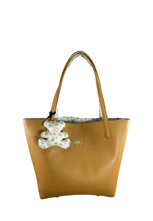 BORSA A SPALLA REVERSIBILE PASHBAG 19735 CUOIO-FIORI