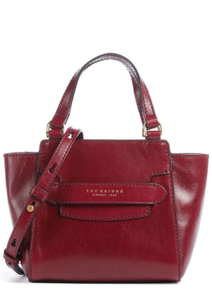 BORSA A MANO E TRACOLLA DONNA THE BRIDGE LUCREZIA 04190601 01A BAROLO