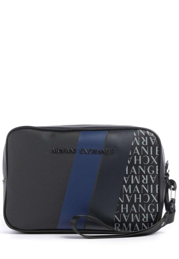 POCHETTE ARMANI EXCHANGE UOMO XM001271 AF11935 MB082 DEEP NAVY-ESTATE BLU