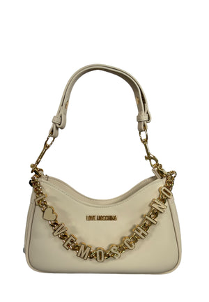 BORSA HOBO LOVE MOSCHINO IN PELLE JC4070PP1OL1 BURRO