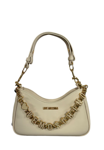 BORSA HOBO LOVE MOSCHINO IN PELLE JC4070PP1OL1 BURRO